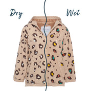 Leopard Print Color Changing Raincoat