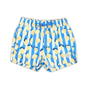 Limoncello Stripes Swim Shorts