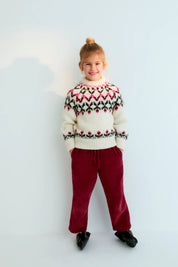 Nicol Pant Plum Fantasy