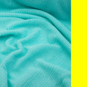 One-Piece Swimsuit – Aqua Waves/Yellow