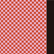 One-Piece Swimsuit – Red/Pink Squares