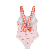 One-Piece Swimsuit – Textured Lips