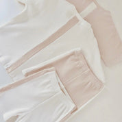 Rib Biker Set – White