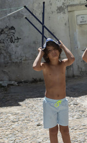 Sunny Blue Classic Swim Shorts