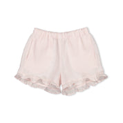 Tirra Linen Top & Pala Frill Shorts Set