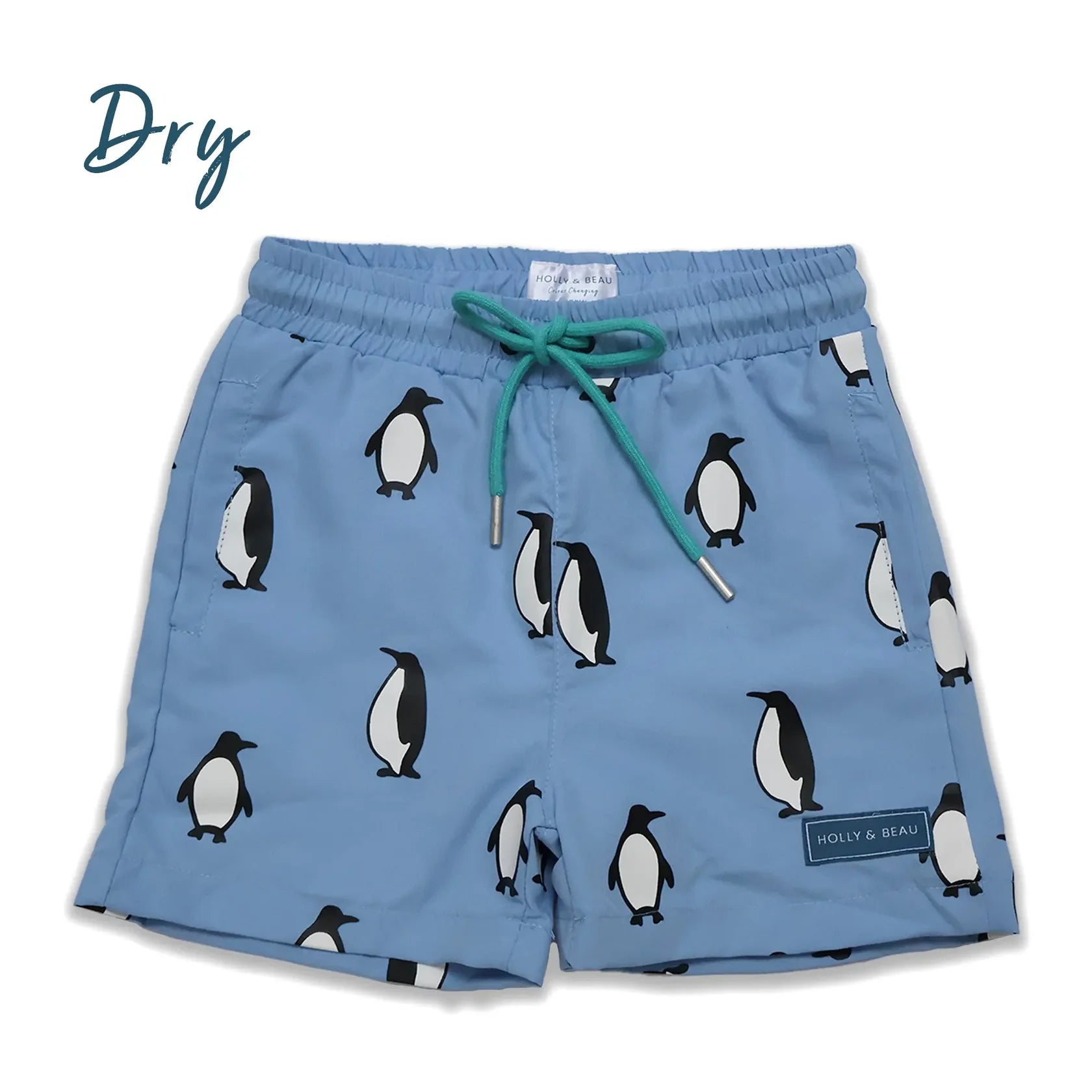 Penguin Color Changing Swim Shorts