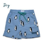 Penguin Color Changing Swim Shorts