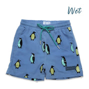 Penguin Color Changing Swim Shorts