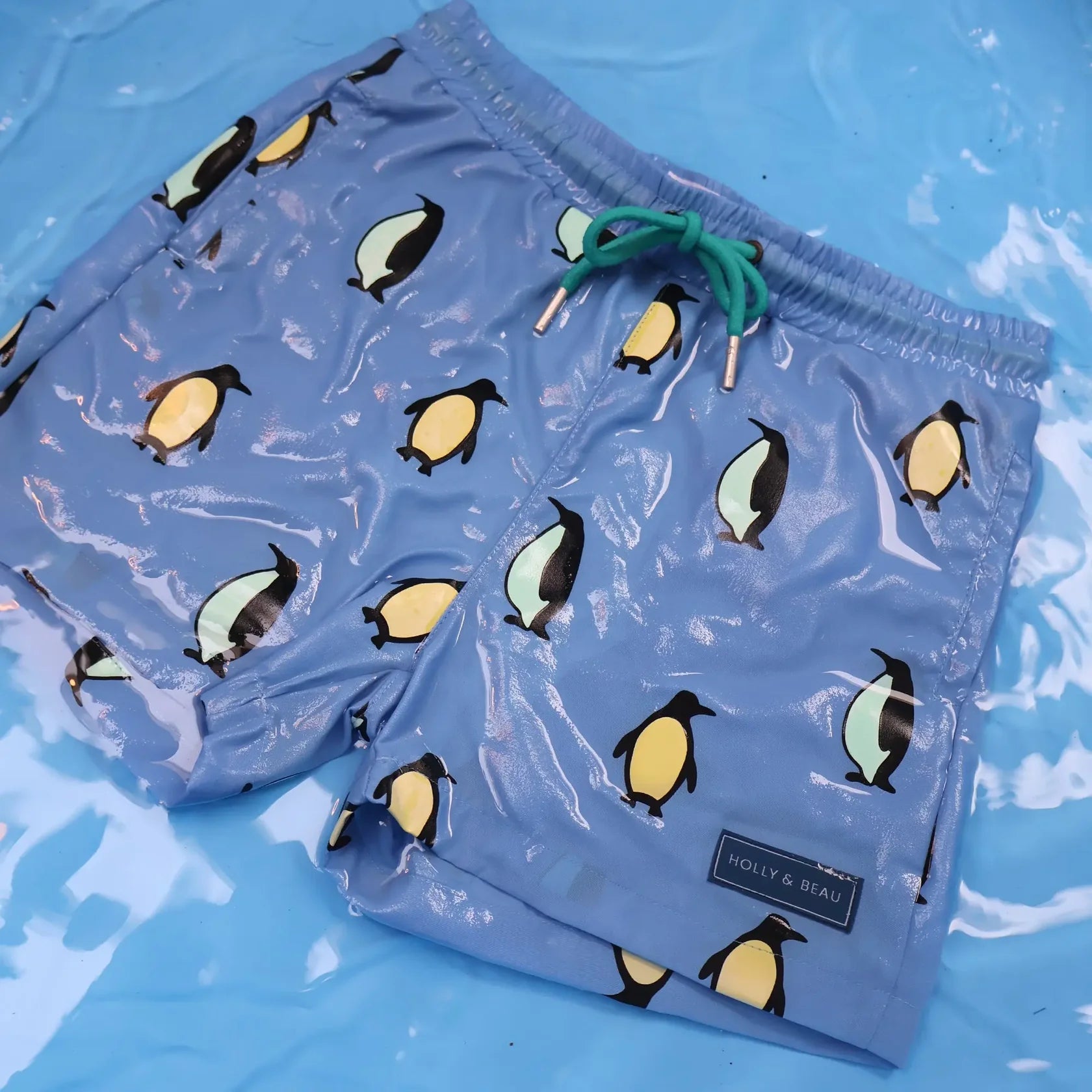 Penguin Color Changing Swim Shorts