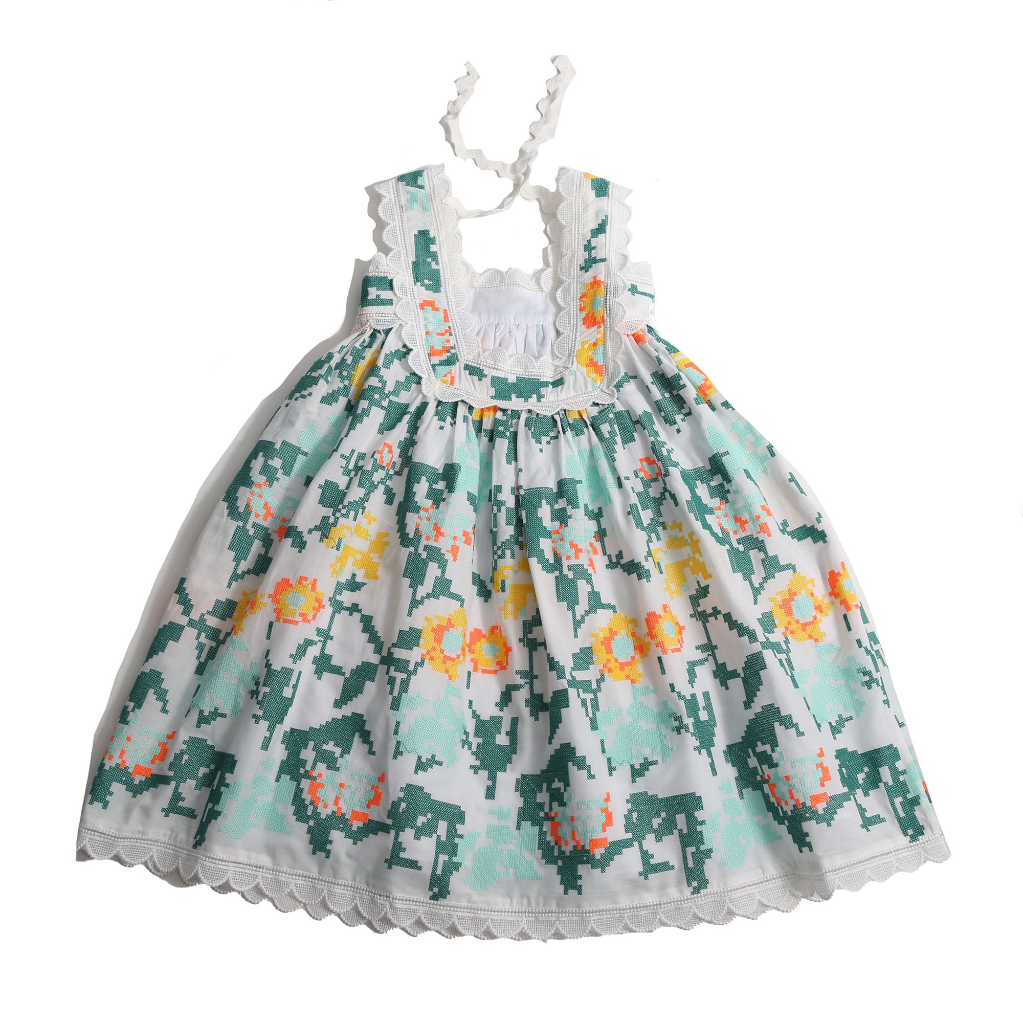 Ophelia Scalloped Sundress