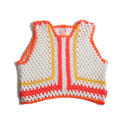 Piper Colorblock Crochet Vest