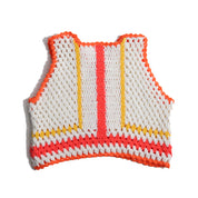 Piper Colorblock Crochet Vest
