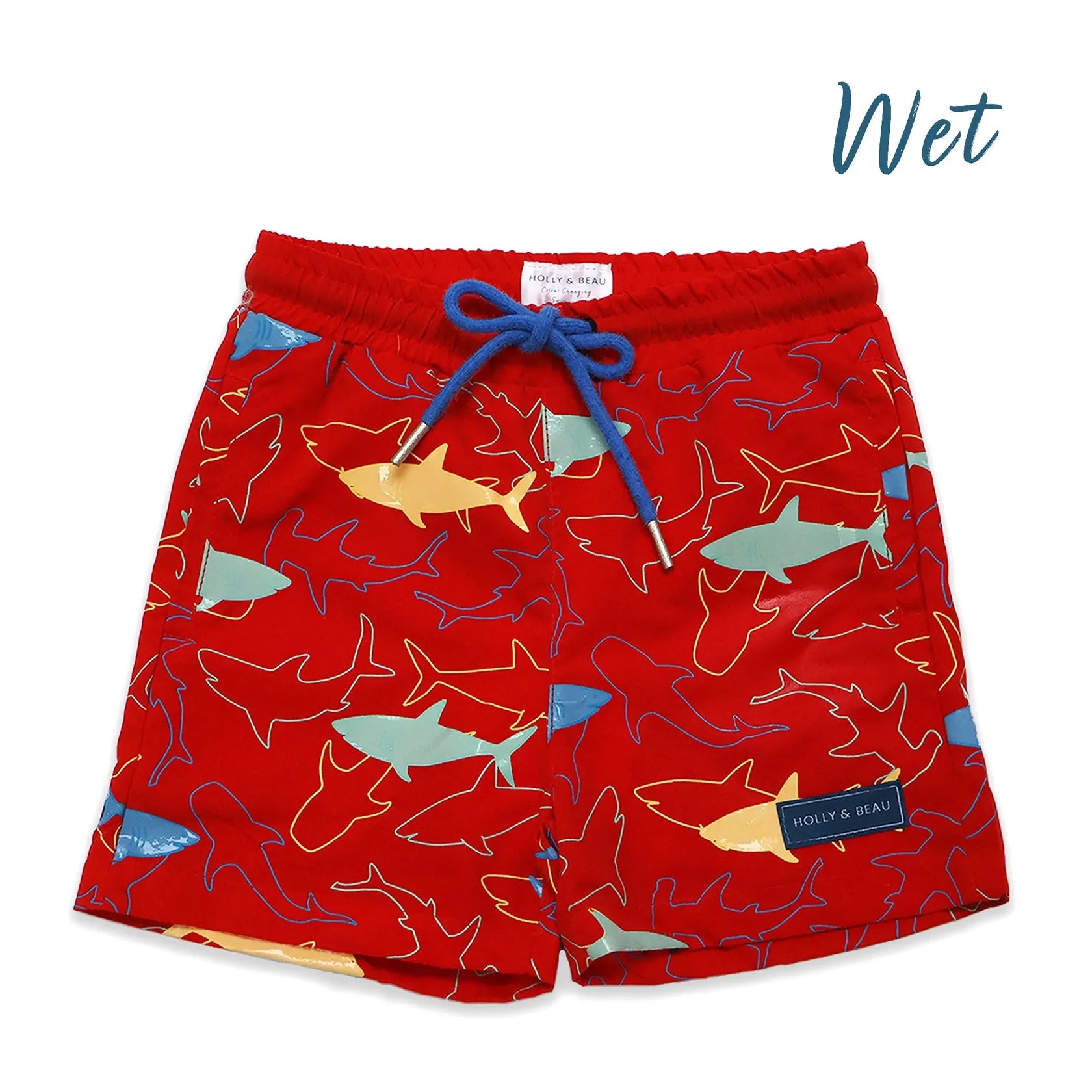Sharks Color Changing Swim Shorts