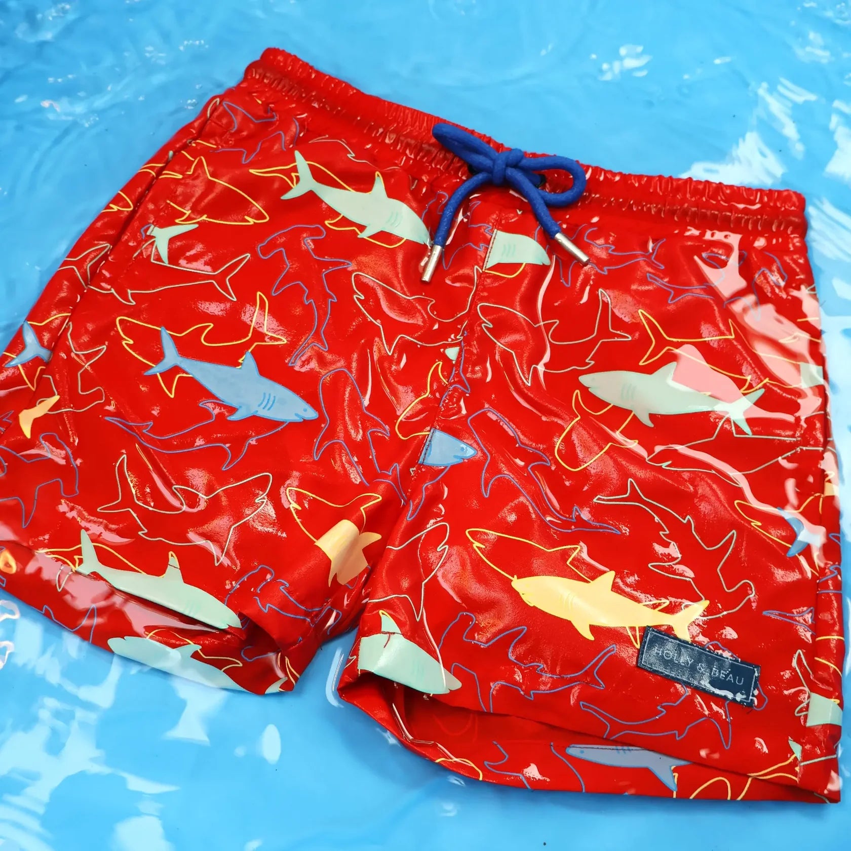 Sharks Color Changing Swim Shorts