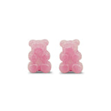 Sour Gummy Bear Earrings – Pink