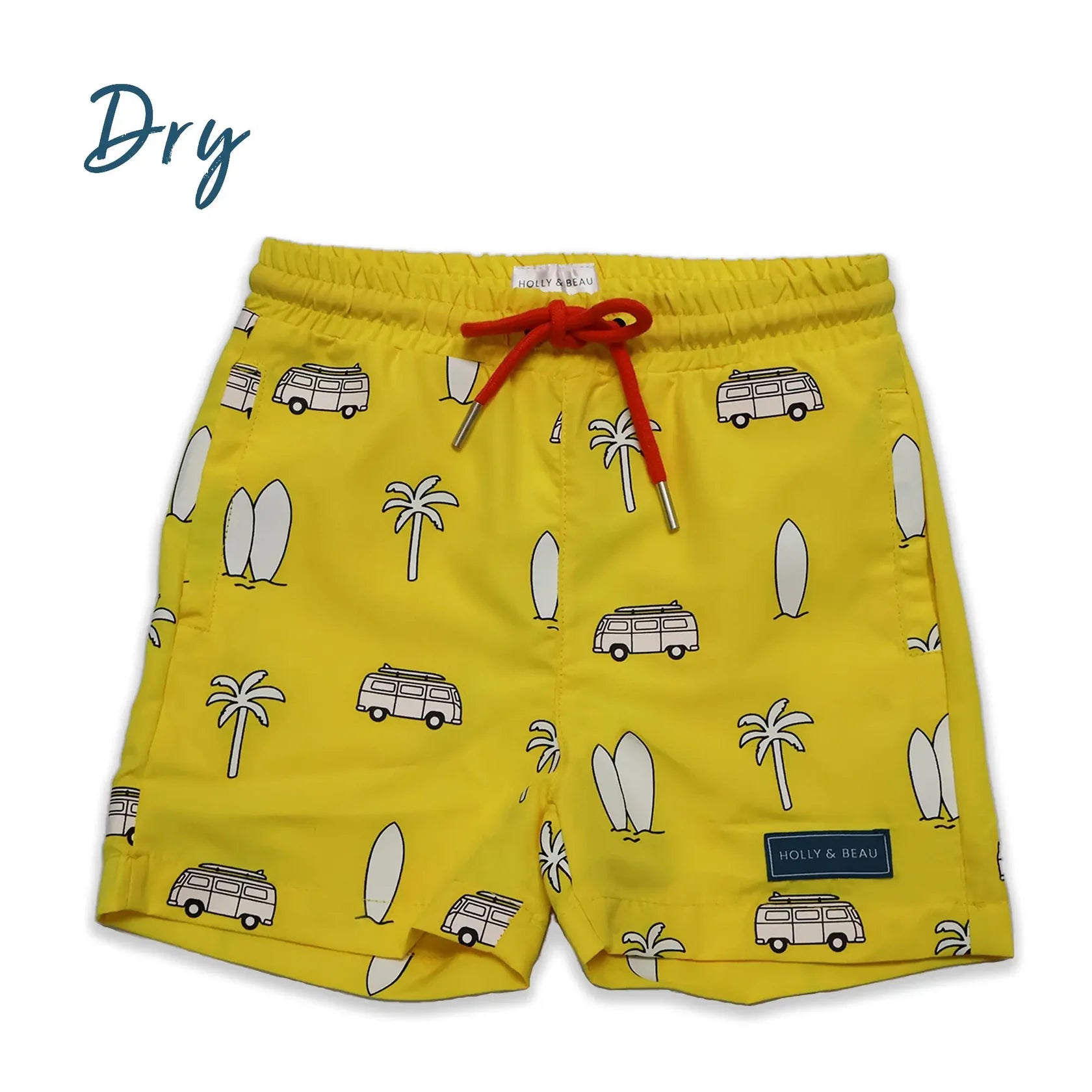 Surfboard Color Changing Swim Shorts
