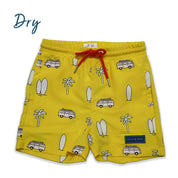 Surfboard Color Changing Swim Shorts