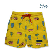 Surfboard Color Changing Swim Shorts