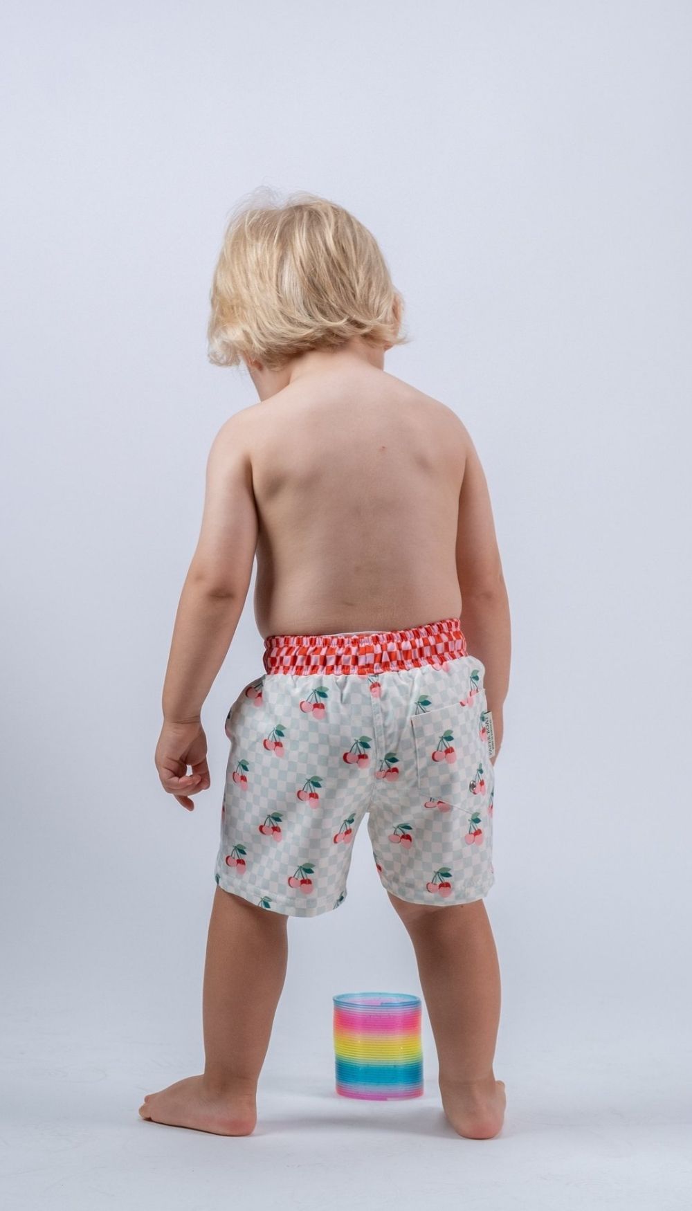 Swim Trunks – Cherries Squares