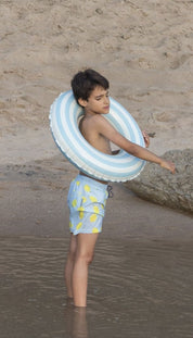 Swim Trunks – Lemon & Black Drops