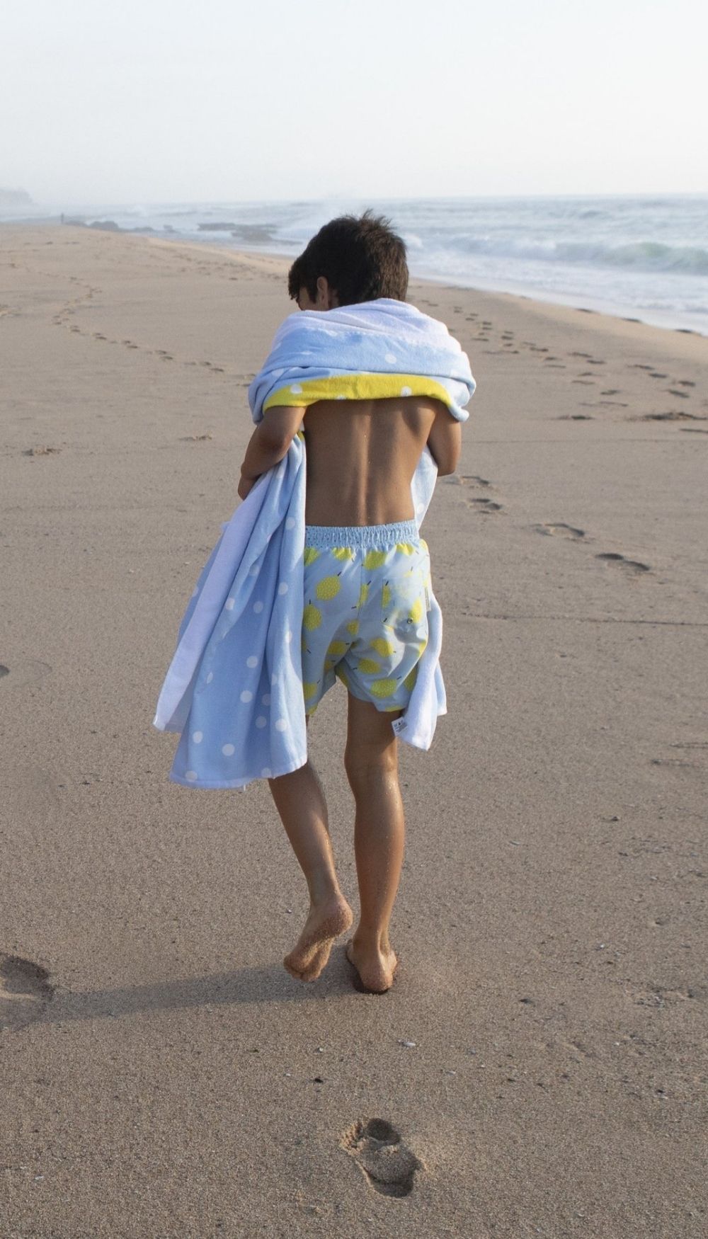 Swim Trunks – Lemon & Black Drops