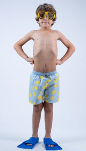 Swim Trunks – Lemon & Black Drops