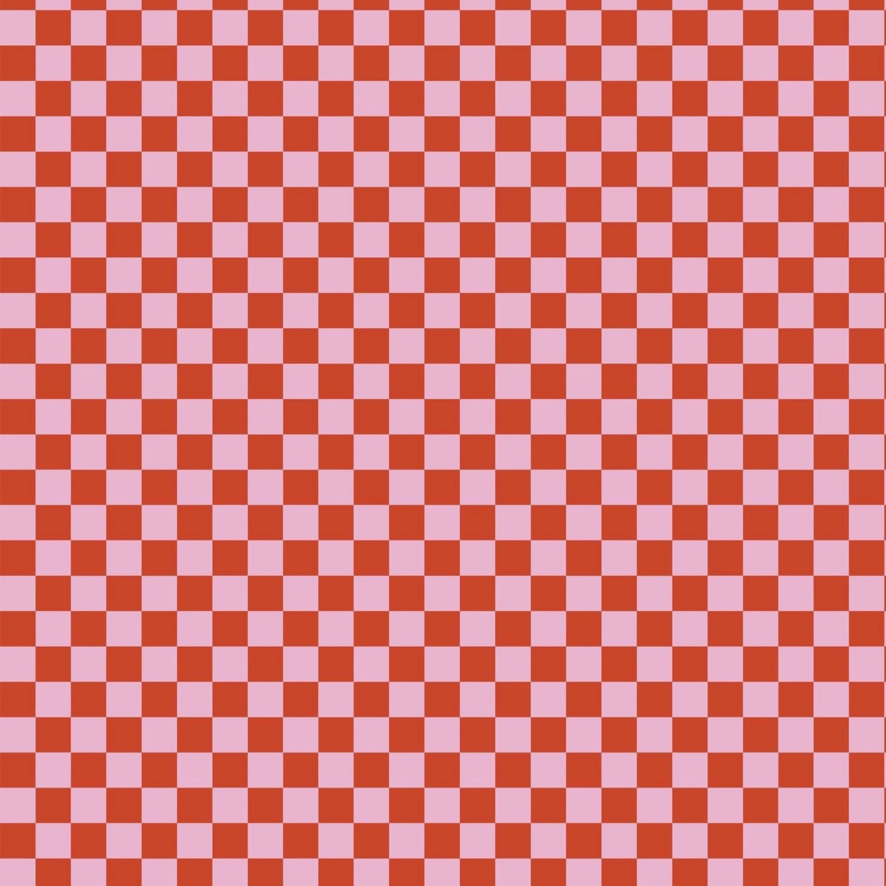 Swim Trunks – Red/Pink Squares
