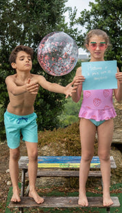 Swim Trunks – Water Stripes