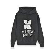 TNS Logo Hood Sweatshirt Galactic – Grey Melange