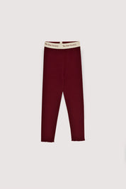 TNS Rib Legging Plum Fantasy