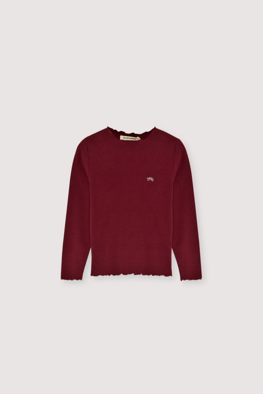 TNS Rib Tee Plum Fantasy