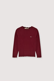 TNS Rib Tee Plum Fantasy