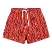Tangerine Flows Swim Shorts
