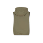Teddy Reversible Vest – Olive