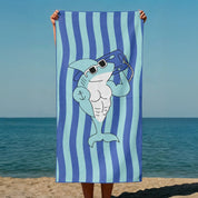 Shark Watch Beach Towel