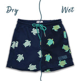 Turtle Color Changing Swim Shorts