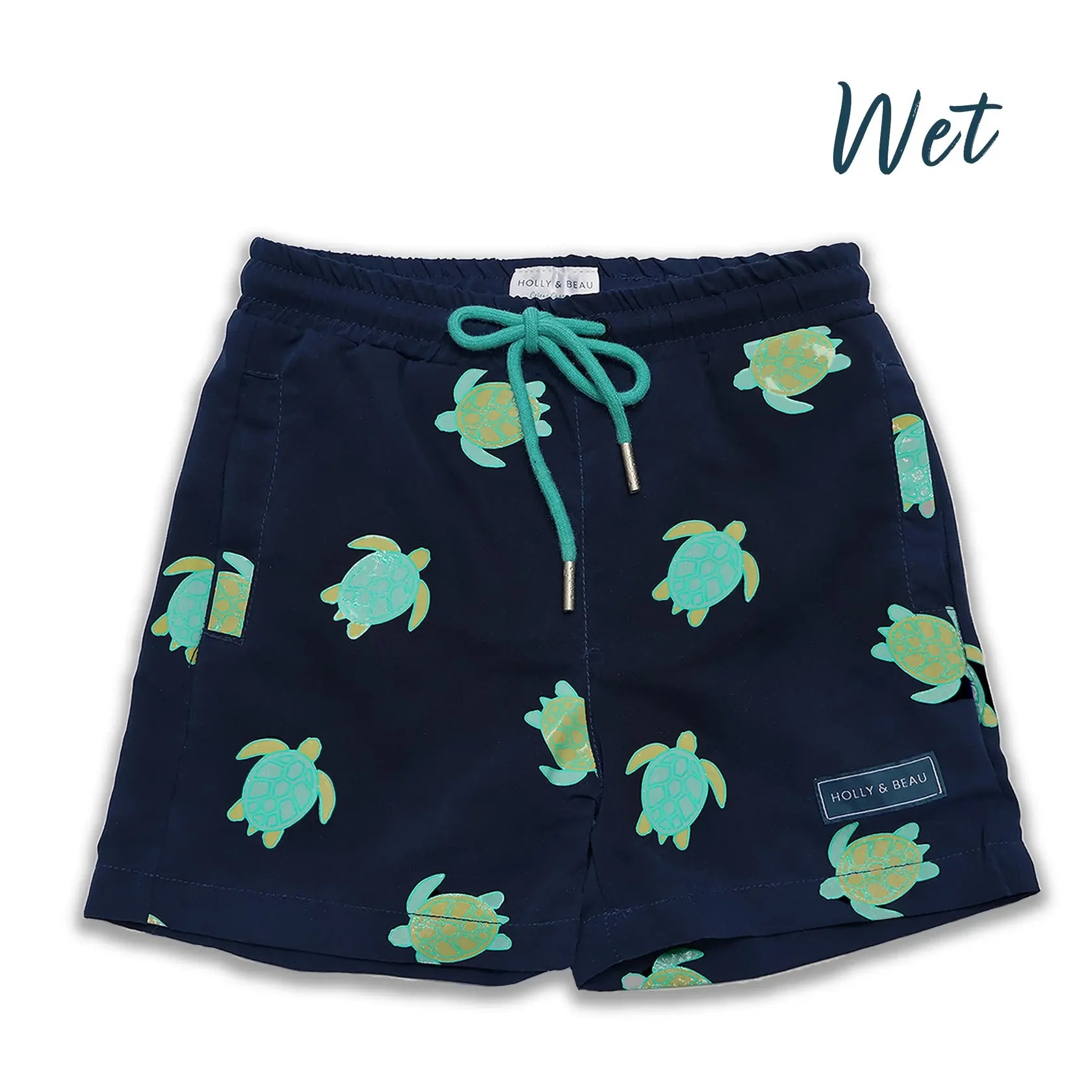 Turtle Color Changing Swim Shorts