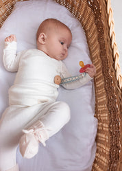 Newborn Pointelle 3-Piece Set (Hat, Blanket & Pyjamas)