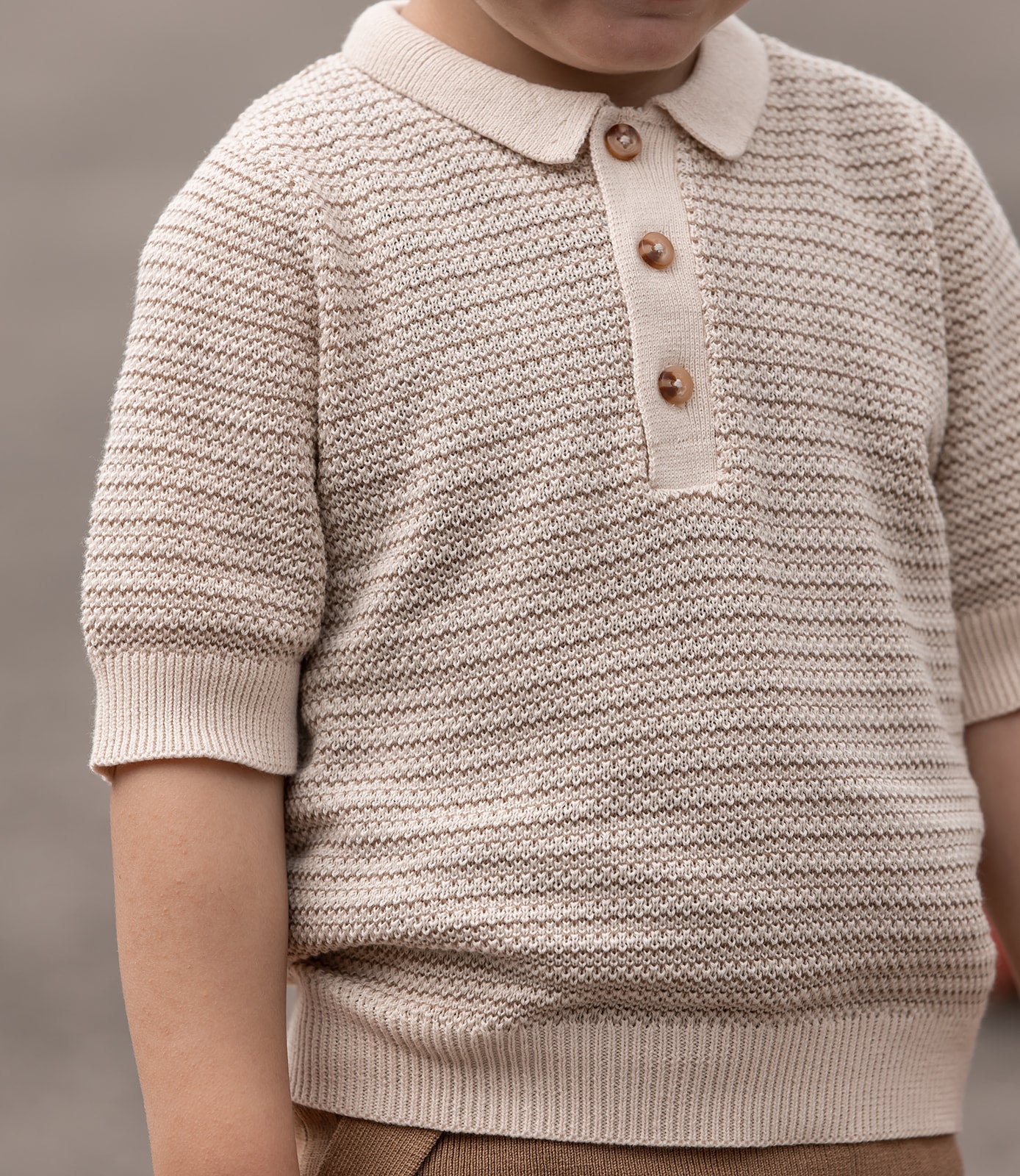 Utily SS Polo – Sandshell