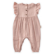 Baby Embroidered Muslin Romper