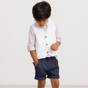 Jalfa Linen Vest