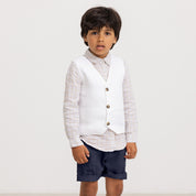 Jalfa Linen Vest