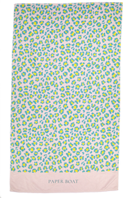 Candy Animal Dots Large Beach Towel