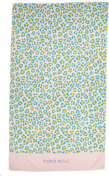 Candy Animal Dots Large Beach Towel