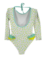 Candy Animal Dots Long Sleeve Swimsuit