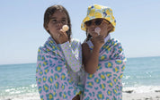 Candy Animal Dots Long Sleeve Swimsuit