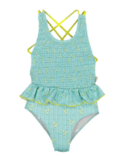 Water Garden Smocked Swimsuit