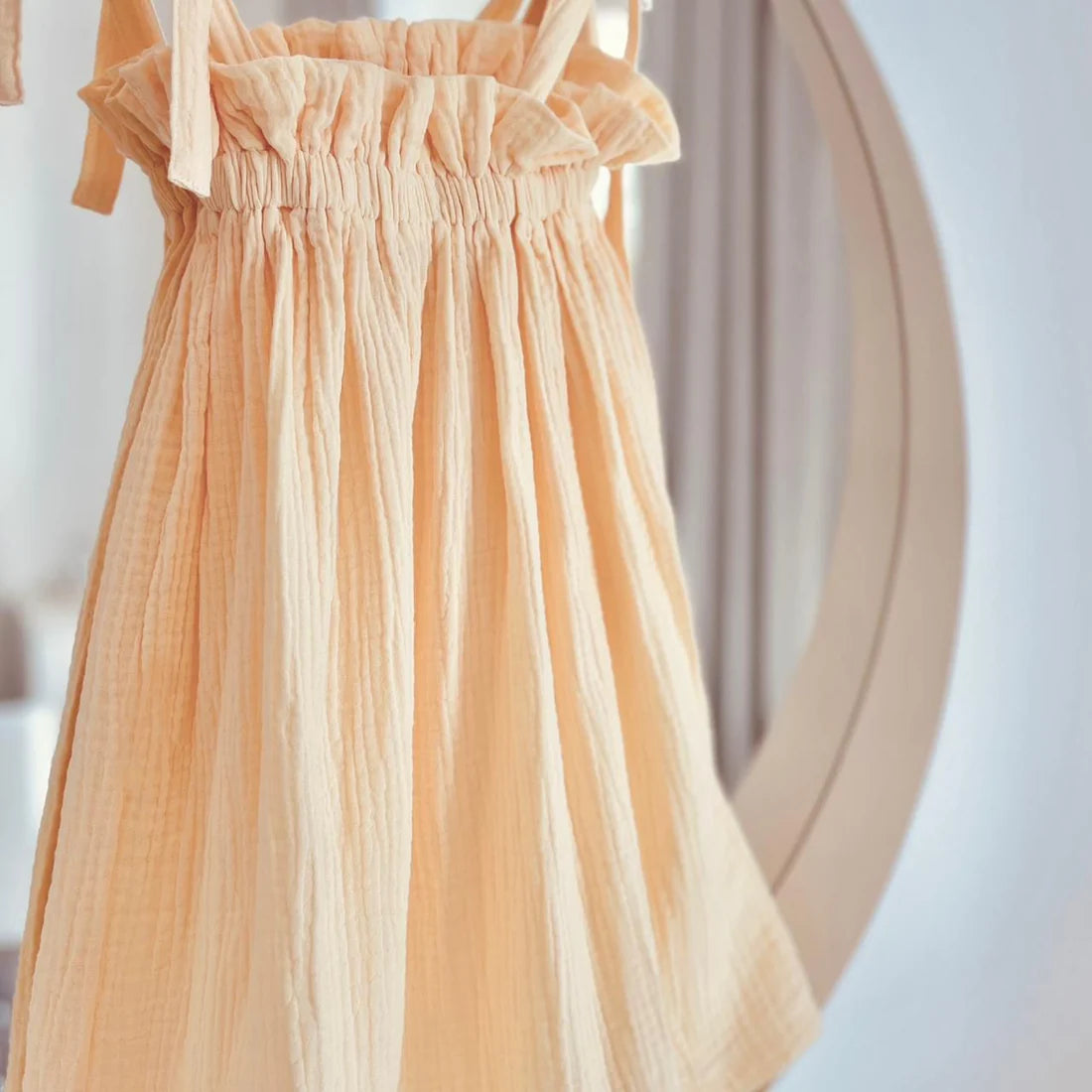 Muslin Tube Dress – Yellow