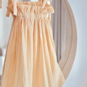 Muslin Tube Dress – Yellow