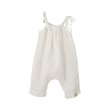 White Muslin Romper